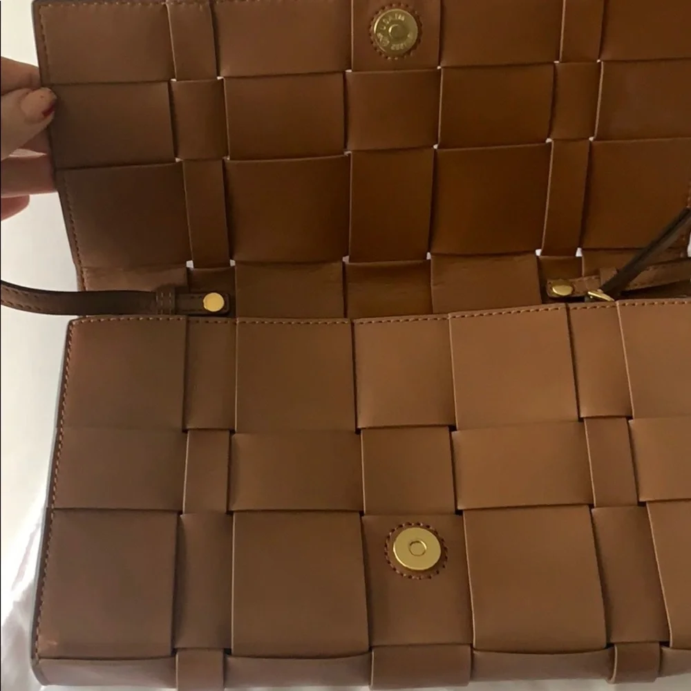 Michael Kors brown leather purse